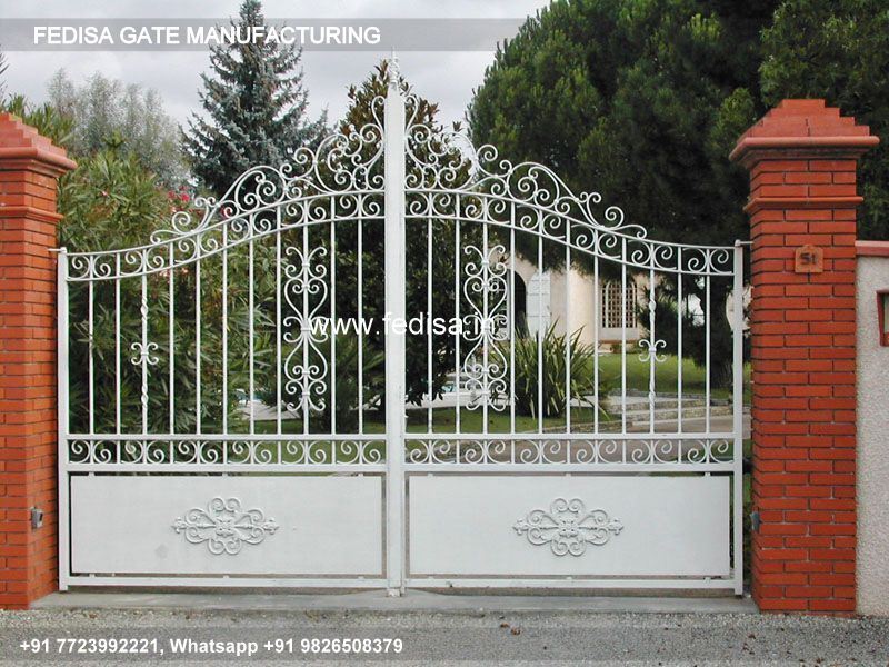 Gate Design Steel Gate Design Boundary Wall Design With Grill Lohe Ke Darwaje Ka Design