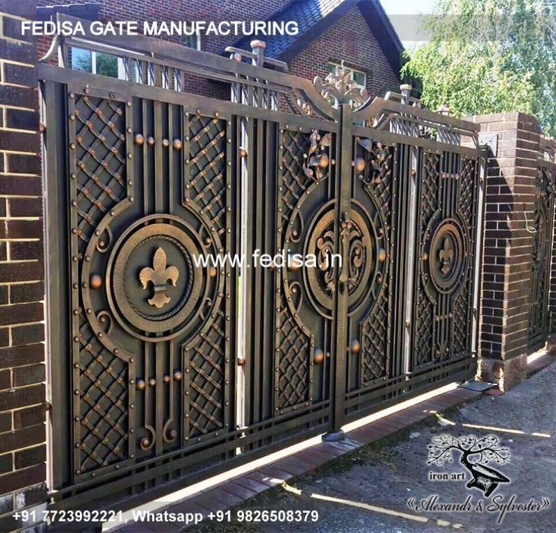 Gate Design Front Gate Design Steel Gate Design Single Door Modern Main Gate Design