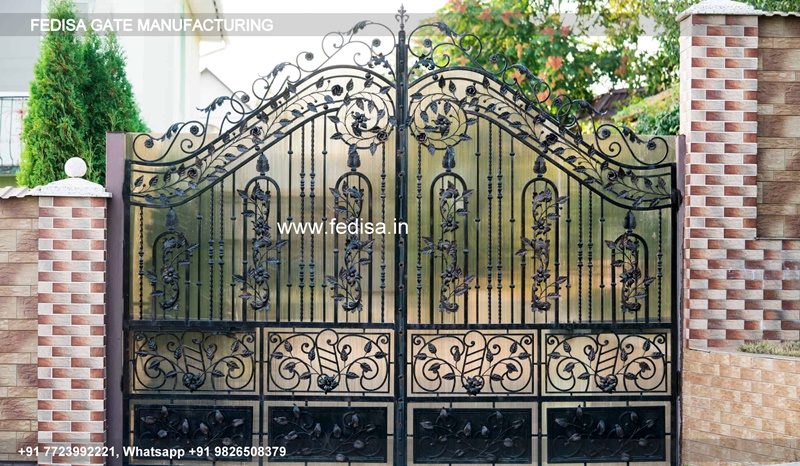 Iron Gate Design Sliding Gate Design Lohe Ke Darwaje Ka Design Main Gate Paint Color