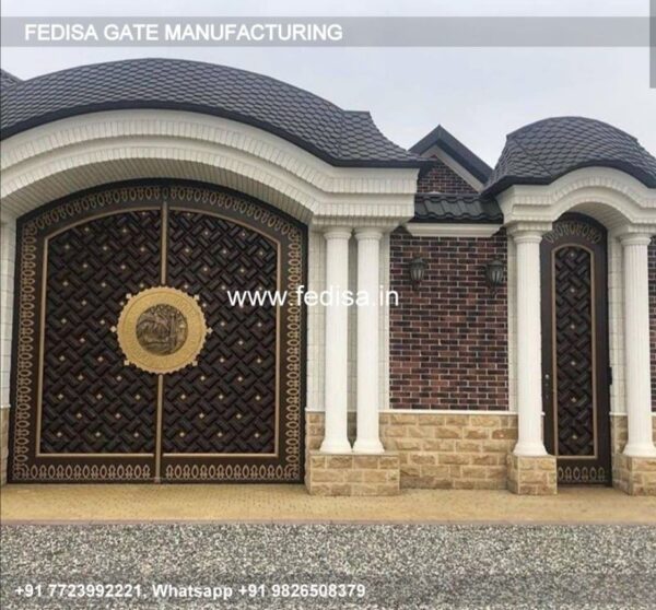 Iron Gate Design Sliding Gate Design New Main Gate Design 2027 Gate Post Design