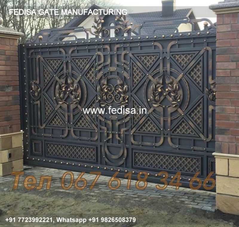 Iron Gate Design Front Gate Designs For Houses Iron Fence Designs Outside Gate Design