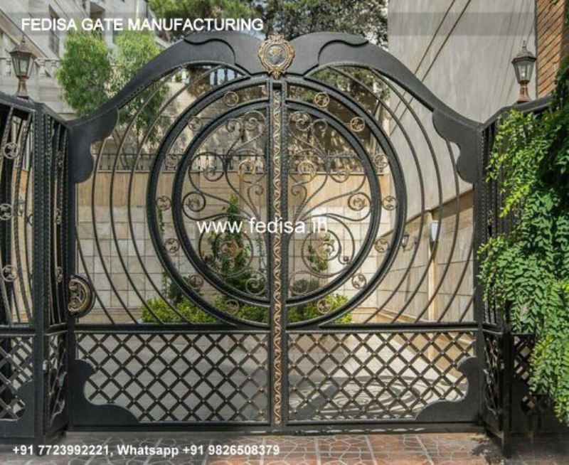 Main Gate Design House Gate Design Wrought Iron Gate Designs Gate Column Design