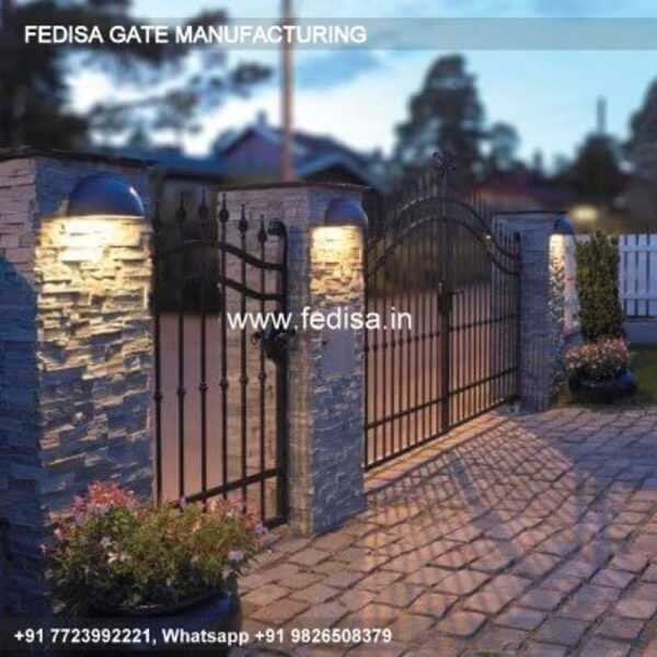 Gate Design Front Gate Design Compound Wall Gate Pillar Design Iron Pipe Gate Design