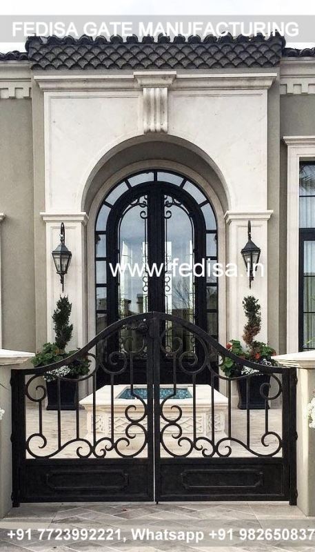 Iron Gate Design Front Gate Designs For Houses 10 Feet Gate Design Wooden Main Gate