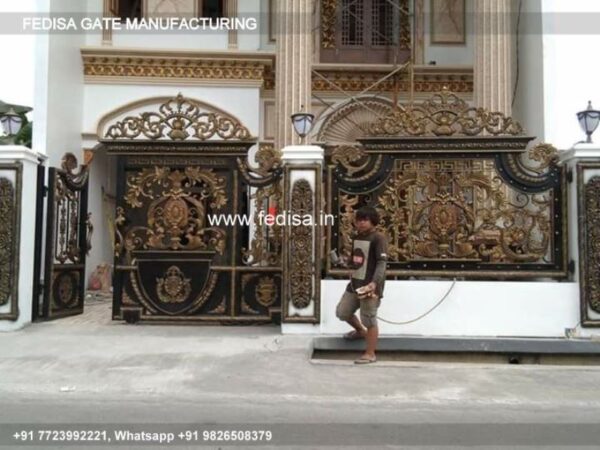 Iron Gate Design Safety Grill Gate Design For Main Door Lakdi Ke Gate Ke Design House Compound Wall Grill Design