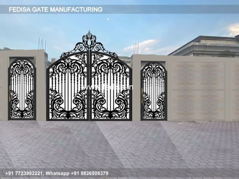 Gate Design Gate Color Laser Cutting Sheet Gate Design Jali Gate Design Iron