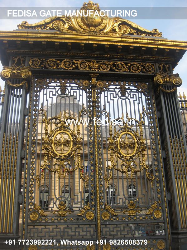 Iron Gate Design Front Gate Designs For Houses Gate Sunmica Design Iron Sliding Gate Design