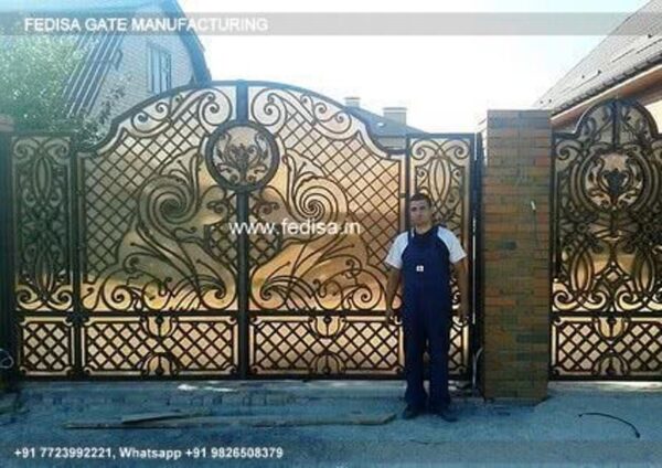 Gate Design Gate Color Compound Wall Grill Long Gate Design
