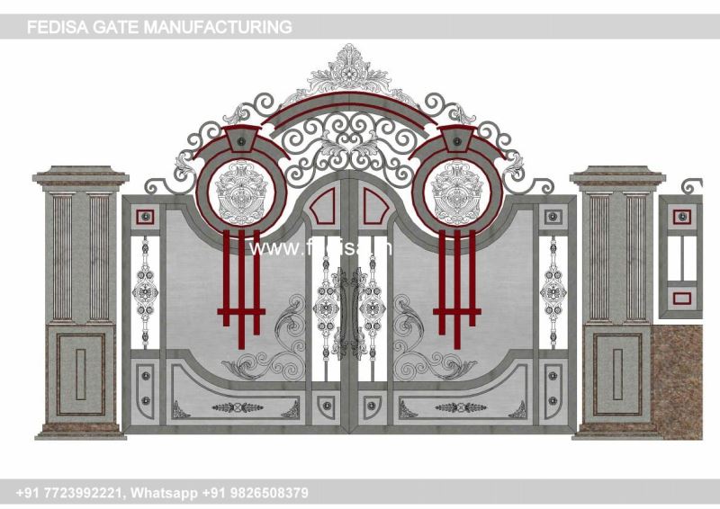 Iron Gate Design Simple Gate Design Unke Gate Ke Design Main Iron Gate Handle Design