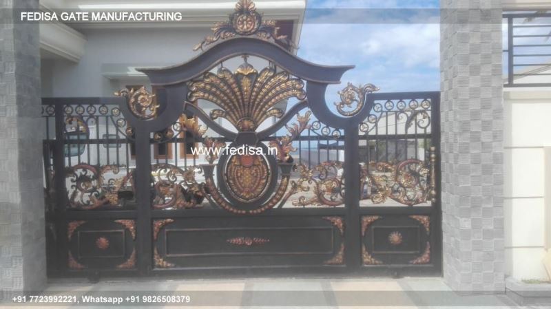 Gate Design Gate Color Front Gate Arch Design Light Weight Iron Gate Design