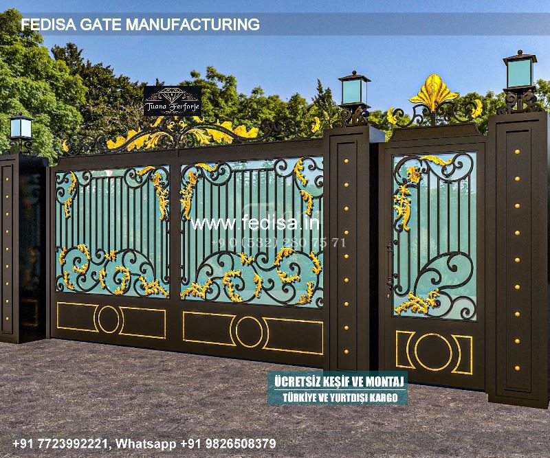 Iron Gate Design Front Gate Designs For Houses Single Main Gate Design Fatak Ki Design