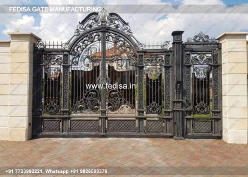 Iron Gate Design Front Gate Designs For Houses Stainless Gate Design 2026 Pinterest Main Gate Design