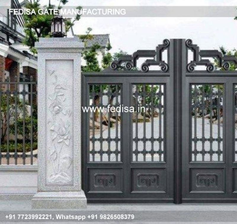 Main Gate Design Gate Design For Home 12 Fold Gate Design New Slide Gate Design