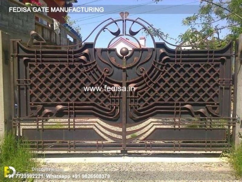 Iron Gate Design Front Gate Designs For Houses Modern Sliding Gate Safety Grill Gate