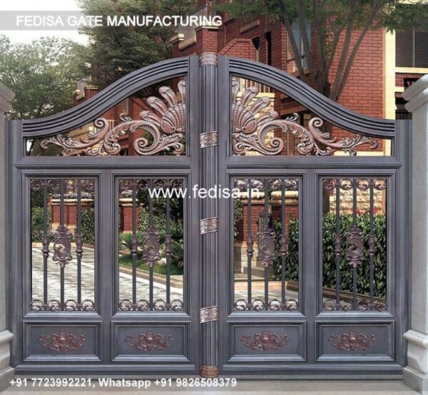Main Gate Design Modern Gate Design Steel Maharaja Gate Simple Fence Gate Design