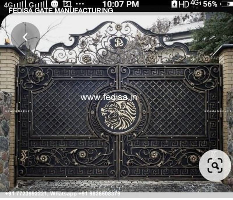 Iron Gate Design Simple Gate Design Three Fold Gate Design Fancy Main Gate Design