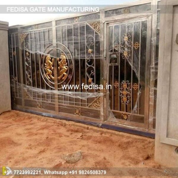 Iron Gate Design Front Gate Designs For Houses 10 By 6 Gate Design Gate Boundary Wall Design