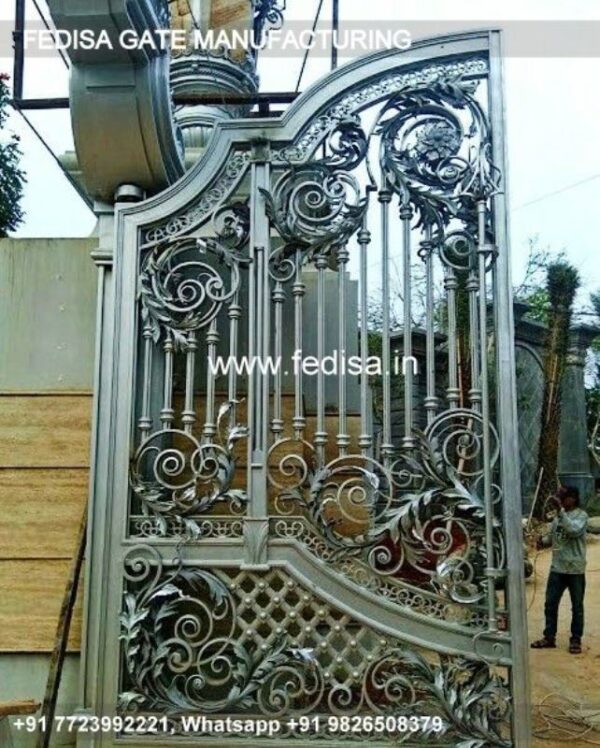 Gate Design Gate Color Iron Gate Flower Design Steel Bar Gate Design