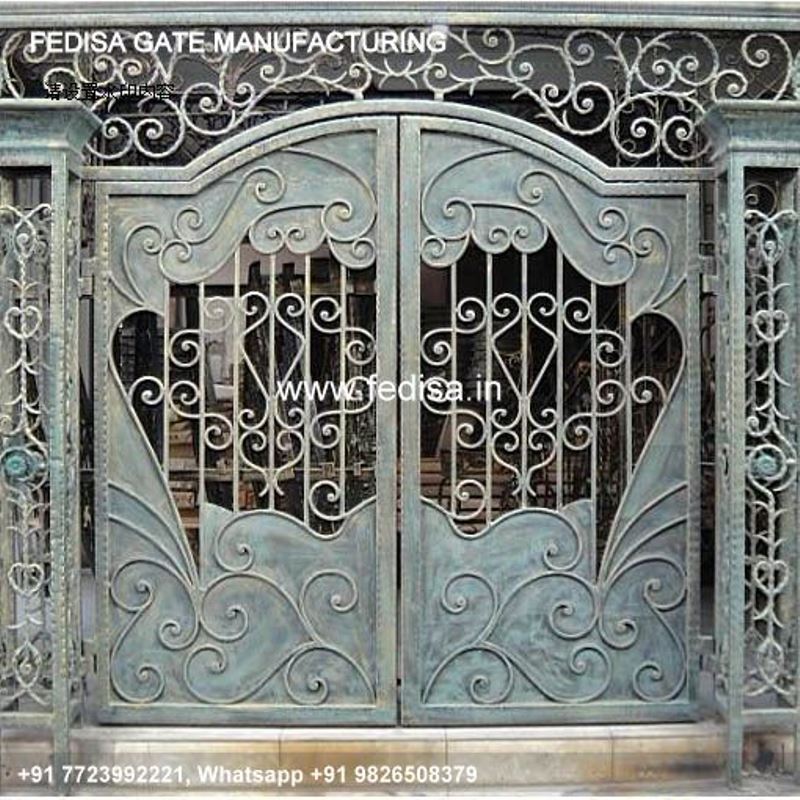 Gate Design Gate Color Steel Gate Design For Temple Grill Compound Wall