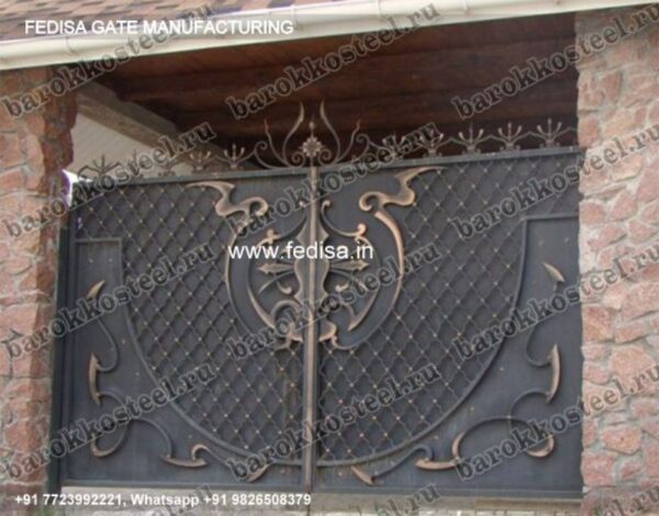 Gate Design Steel Gate Design Low Cost Simple Gate Design For Small House Iron Channel Gate Design