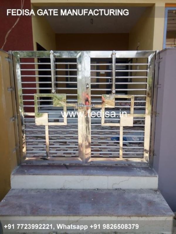 Iron Gate Design Simple Gate Design Folding Gate Design For Room Steel Gate Glass Design