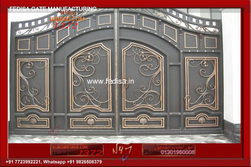 Iron Gate Design Front Gate Designs For Houses Lohe Ke Pipe Gate Naya Design Gate