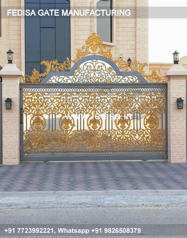 Iron Gate Design Front Gate Designs For Houses Front Gate Color Design Mailbox Design For Gate