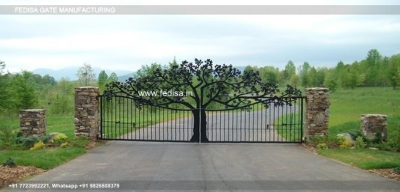 Iron Gate Design Simple Gate Design Lohe Ka Simple Gate Entrance Gate Color