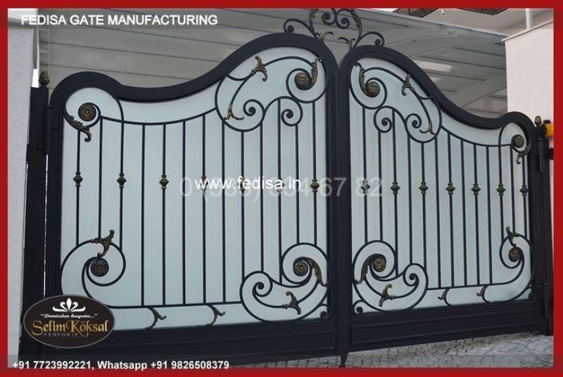 Iron Gate Design Simple Gate Design Mdf Gate Design Gate Outside Design