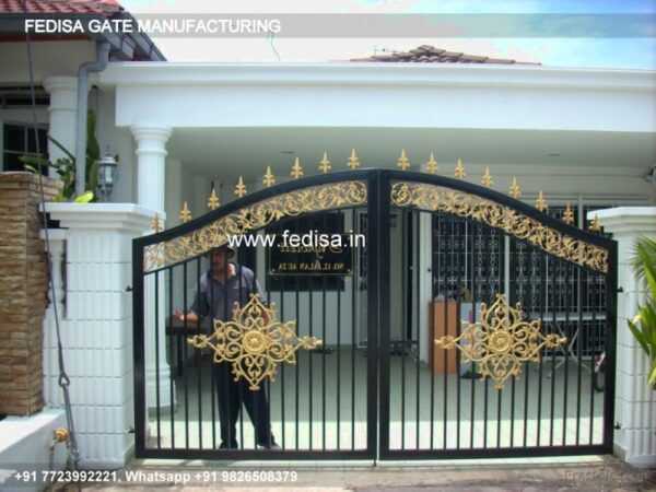 Main Gate Design Main Gate Design 3272 Front Gate Cement Design Iron Double Door Main Gate Design
