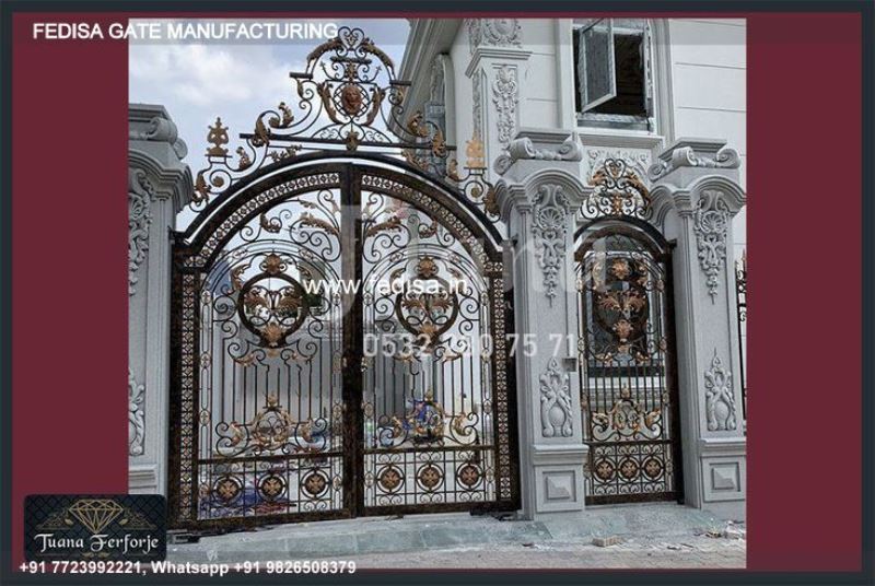 Iron Gate Design Front Gate Designs For Houses Fancy Boundary Gate Design Simple Compound Gate Design