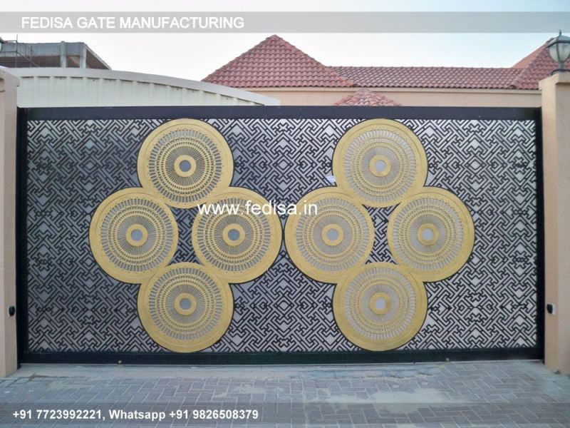 Iron Gate Design Front Gate Designs For Houses Flush Door Gate Design Silver Color Gate Design