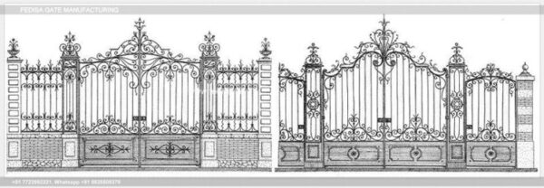 Gate Design Gate Color Cnc Laser Cutting Gate Design Front Door Security Gate Designs