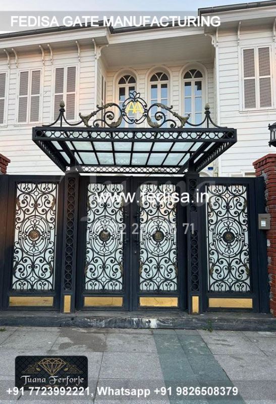 Main Gate Design Gate Design For Home Steel Gate Flower Design Gate Door Design Steel