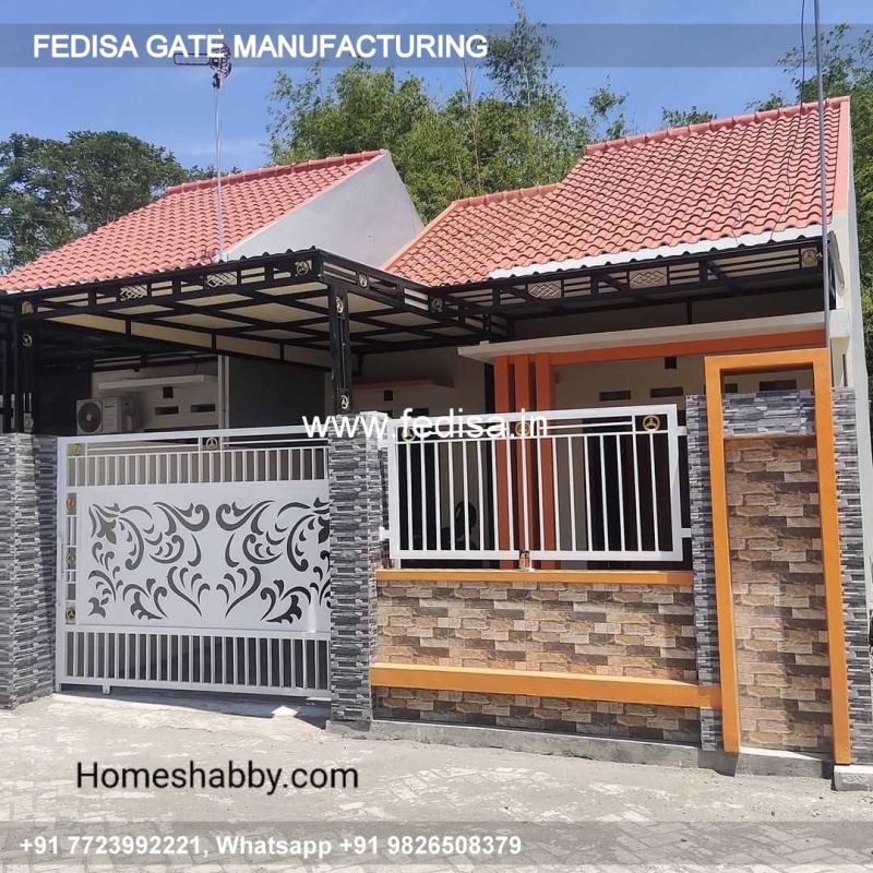 Gate Design Gate Color Front Portico Grill Design Loha Wala Gate Ka Design