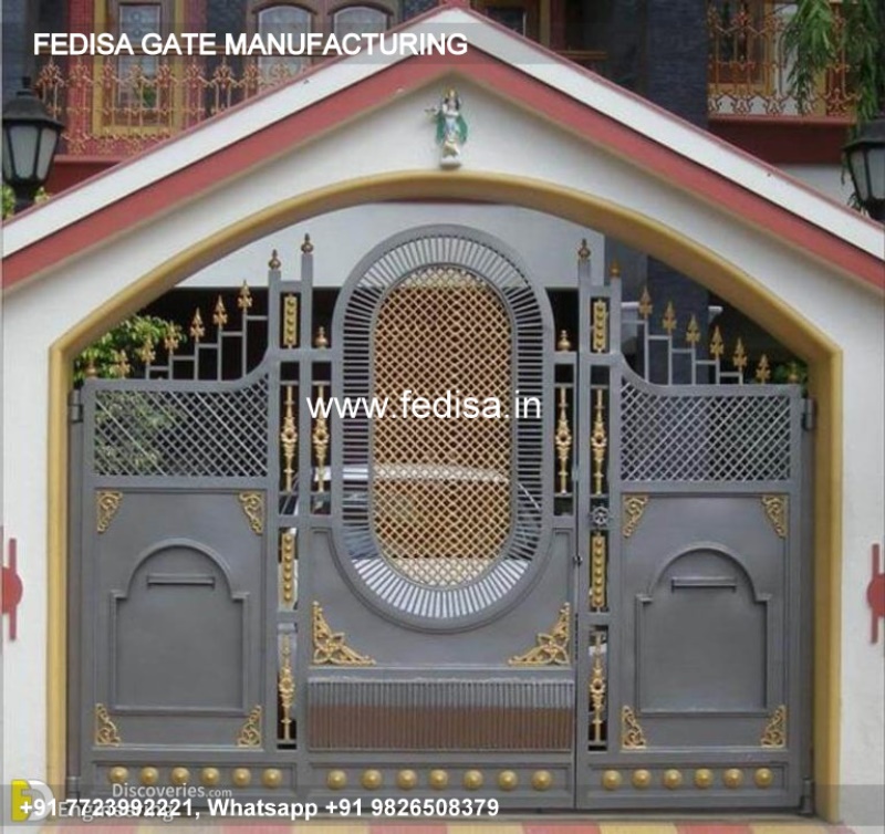 Iron Gate Design Simple Gate Design Front Main Gate Wall Design Contemporary Wrought Iron Gates