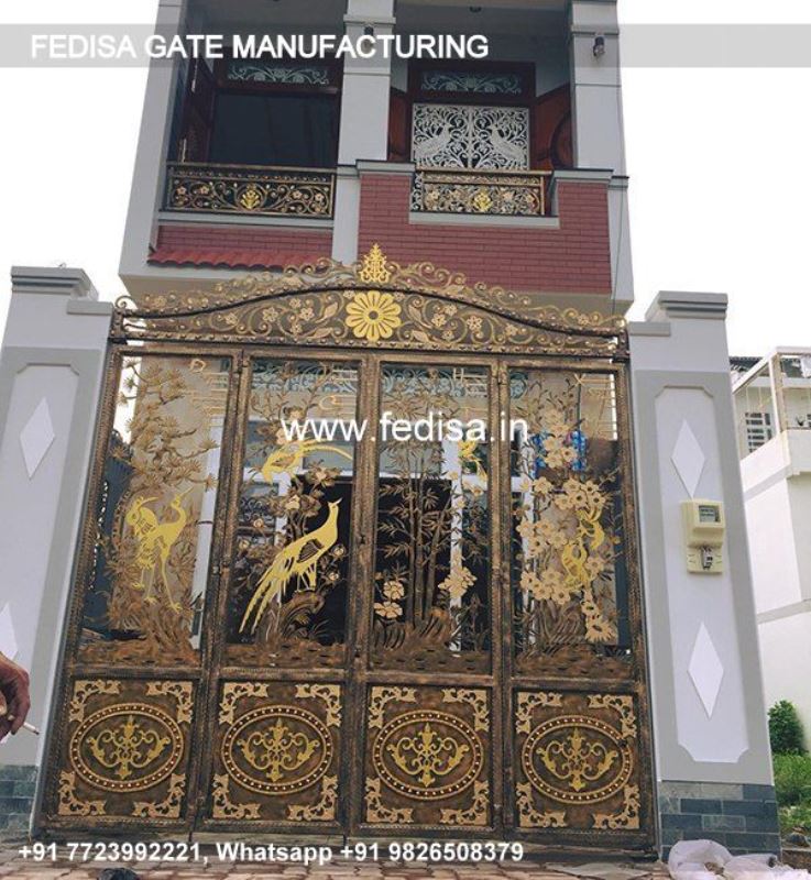Gate Design Front Gate Design Main Gate Design In Square Pipe Steel Gate Design 10 Feet