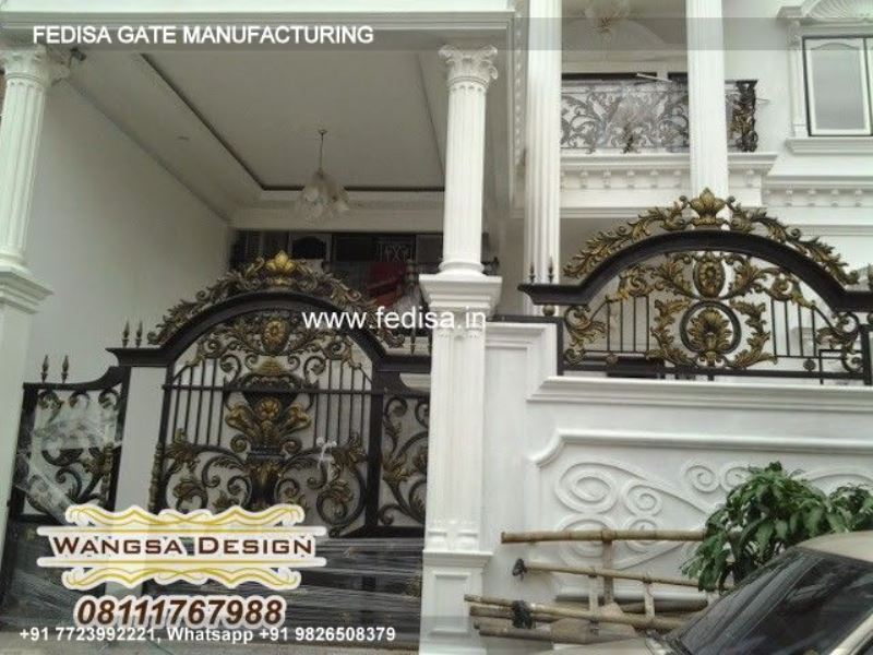 Main Gate Design Main Gate Design 3299 Front Gate With Roof Design Lohe K Gate K Design
