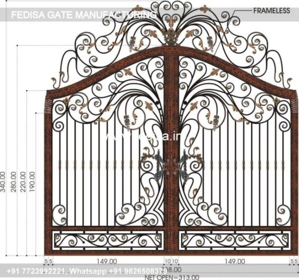Iron Gate Design Simple Gate Design Main Gate For House Design Jali Gate Design