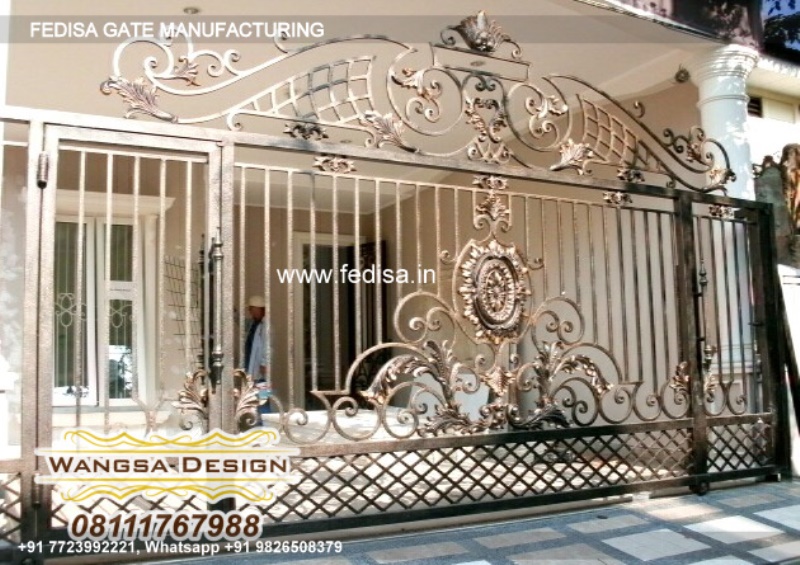 Iron Gate Design Simple Gate Design Steel Gate Design Single Door Railing Gate Design