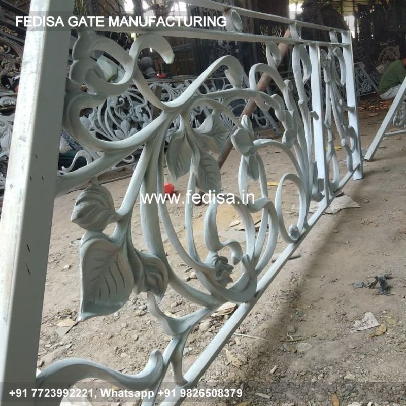 Iron Gate Design Simple Gate Design Home Boundary Wall Design With Gate Pardehal