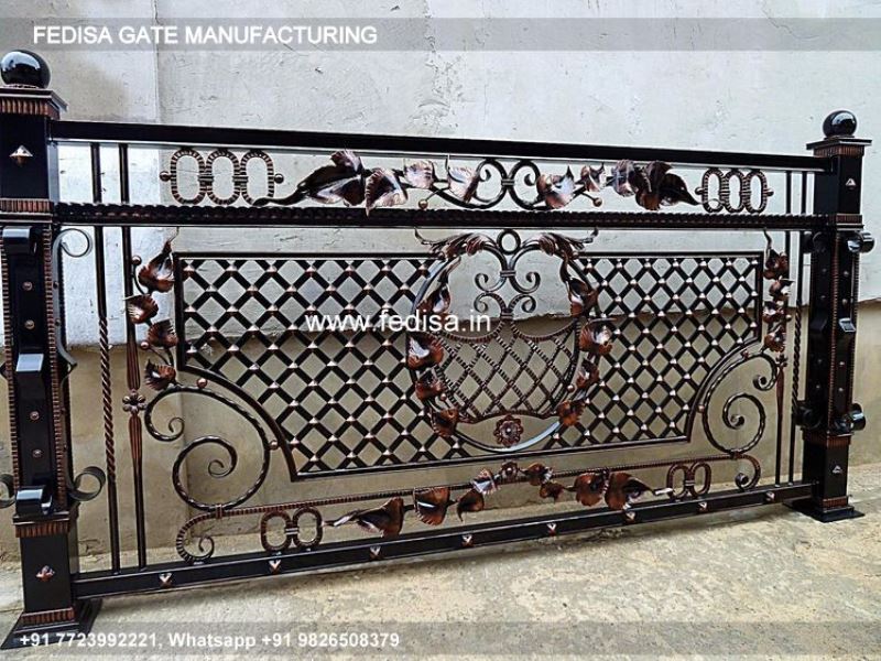 Iron Gate Design Sliding Gate Design Compound Wall Grill Design Jali Gate