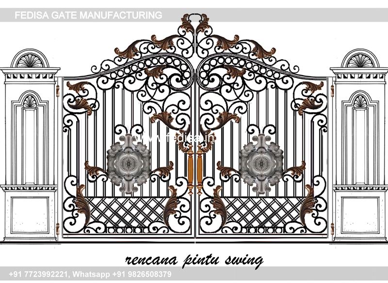 Iron Gate Design Safety Grill Gate Design For Main Door Box Bar Gate Design 4 Fold Gate Design