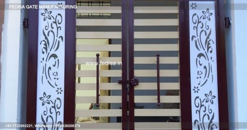 Iron Gate Design Simple Gate Design Wooden Gate Design For Home Board Gate Design