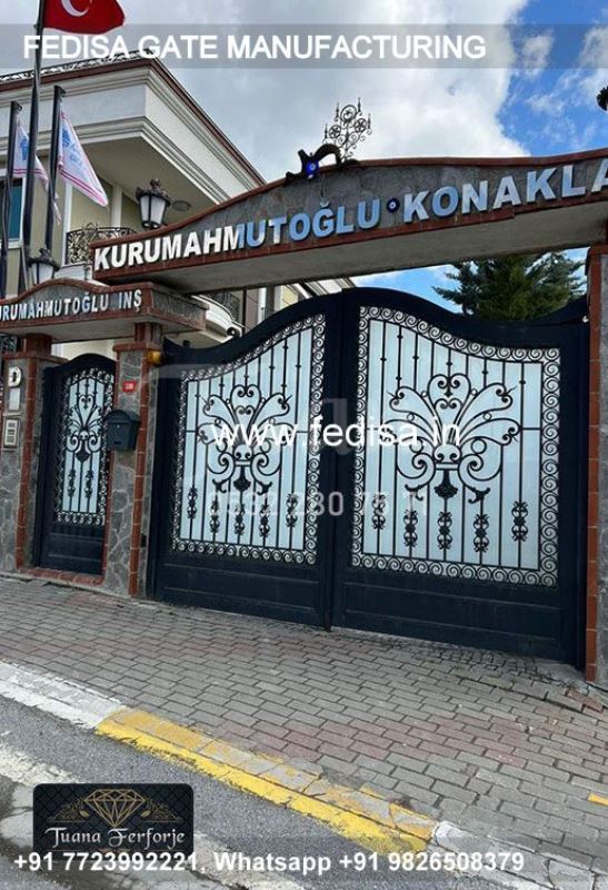 Main Gate Design House Gate Design Black Gate Design Double Door Steel Gate Design