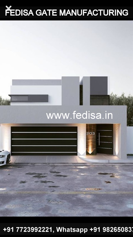 Gate Design Gate Color Main Gate Granite Pillar Design Fancy Steel Gate