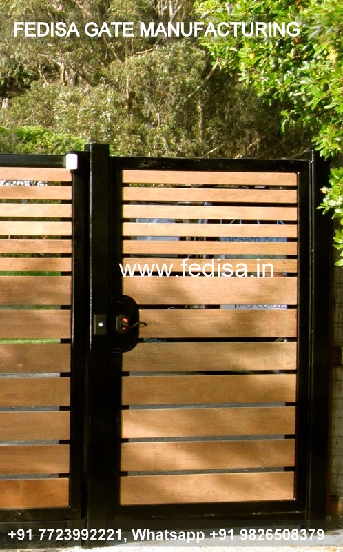 Gate Design Front Gate Design Plai Gate Design Steel Framed Wooden Gates