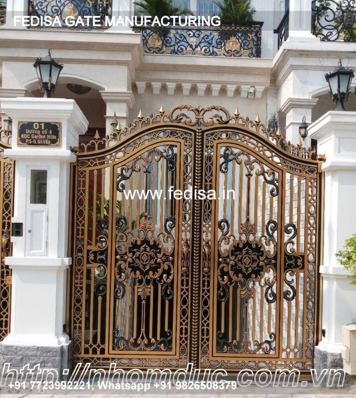 Iron Gate Design Sliding Gate Design Modern Steel Gate Gate Decoration Design