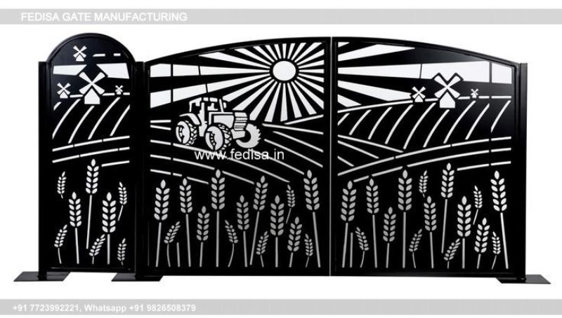 Gate Design Steel Gate Design New Iron Gate Design Lakadi Ka Gate Ka Design