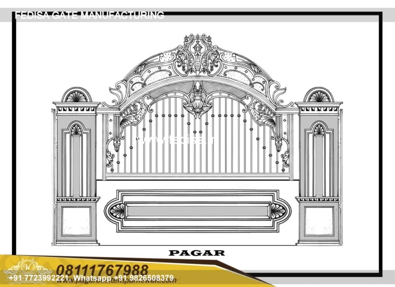 Main Gate Design Main Gate Design 3386 Beautiful Main Gate Design Simple Gate Pillar Design